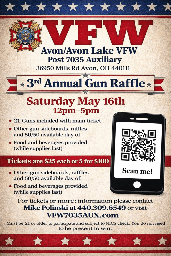 Gun Raffle | VFW Post 7035 Auxiliary